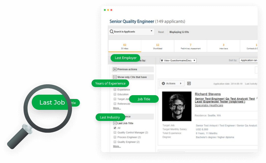 Talent Crm Cv Search Tools Find Cvs Amp Resumes In Talent