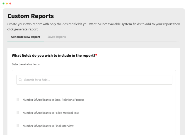 custom report silverstack