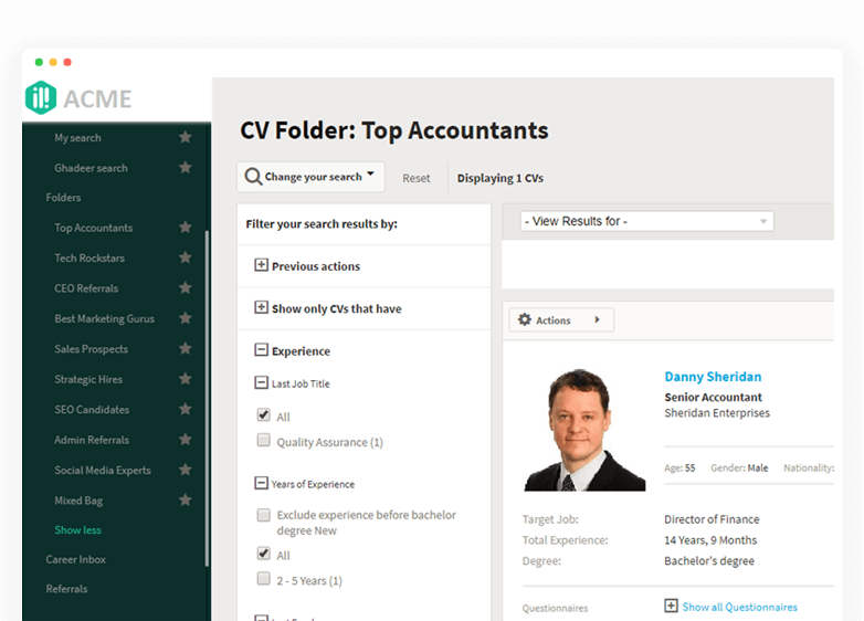 cv-folder Accounts